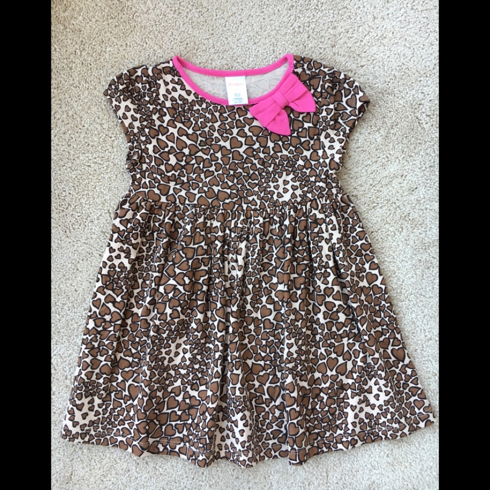Gymboree Girls Valentine’s Day Hearts Dress Size 3